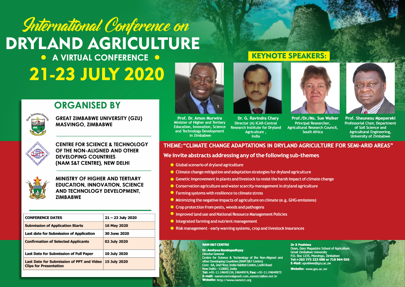 2. International Conference-Dryland Agriculture