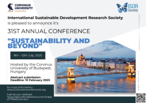 “Sustainability and Beyond“