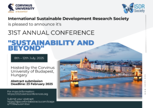 “Sustainability and Beyond“